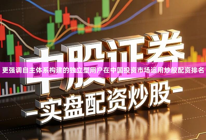 更强调自主体系构建的独立型用户在中国投资市场运用炒股配资排名