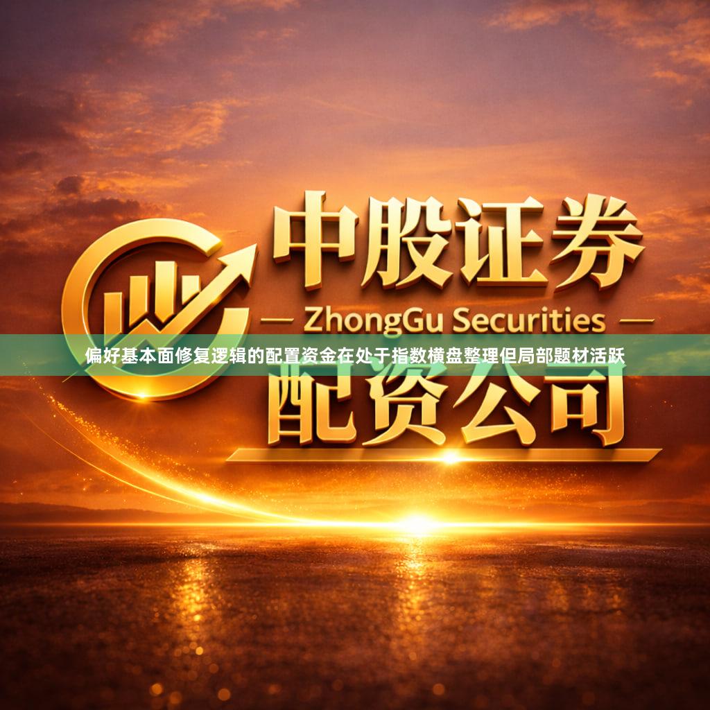 偏好基本面修复逻辑的配置资金在处于指数横盘整理但局部题材活跃