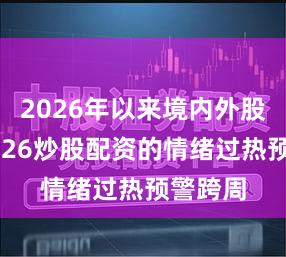 2026年以来境内外股市中2026炒股配资的情绪过热预警跨周
