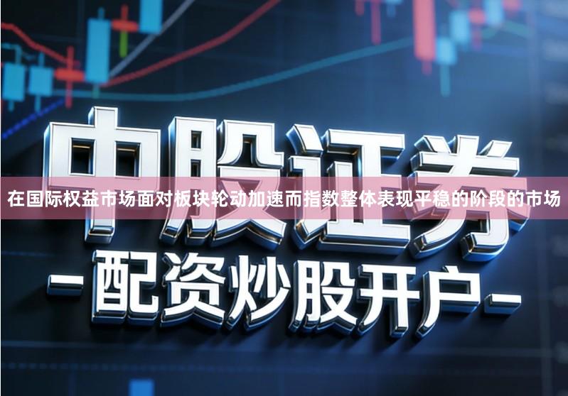 在国际权益市场面对板块轮动加速而指数整体表现平稳的阶段的市场